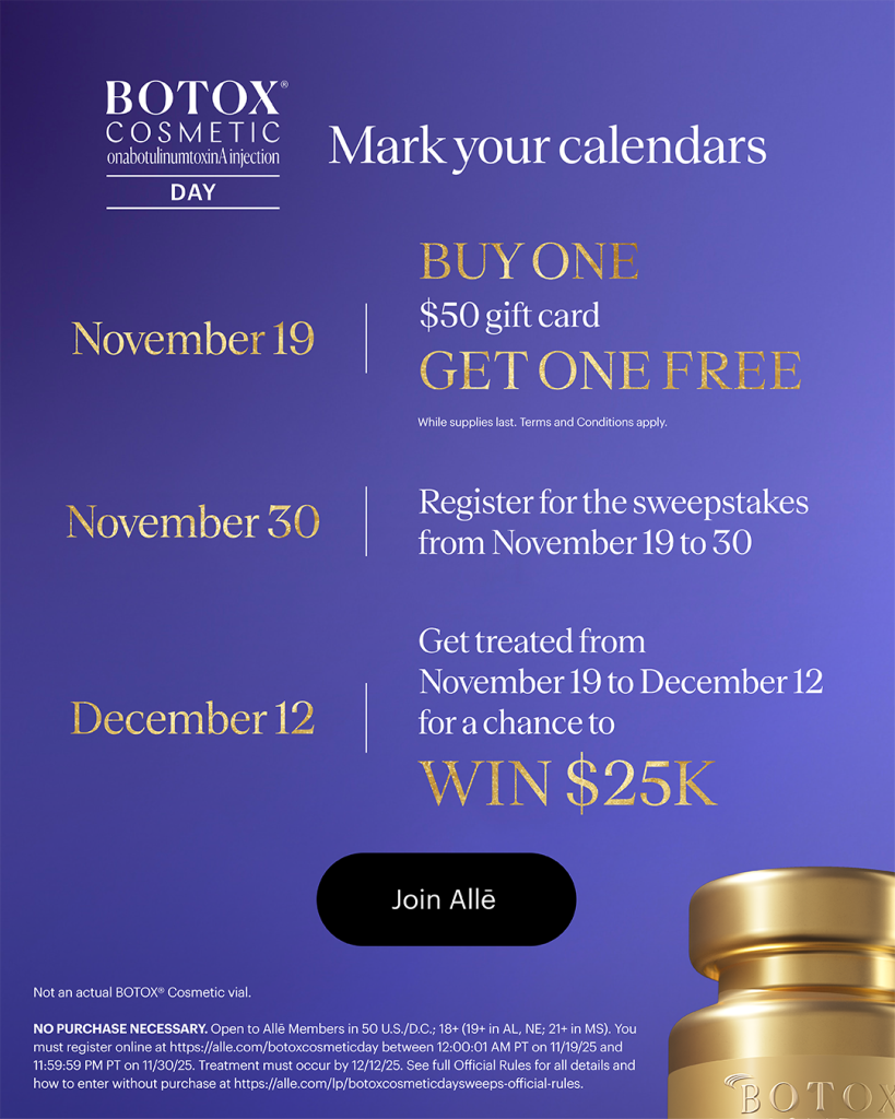 BOTOX Cosmetic Day 2025 mark your calendar static social post